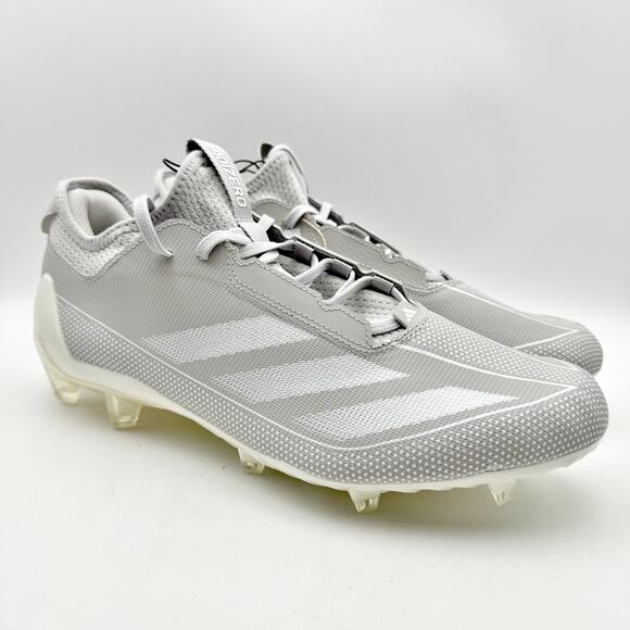 Adidas Mens Adizero Electric.1 Football Cleats US 12 Grey White Athletic NIB - Picture 5 of 12